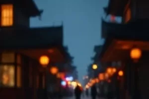 旧钟表店里摆满老座钟的柜台画面