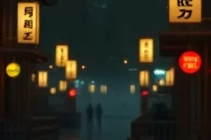 雾港来信码头雾气中递信的封面画面